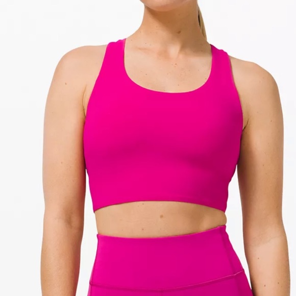 💕LULULEMON STASH IT BRA/CROP-RIPENED RASPBERRY💕 - Picture 10 of 16